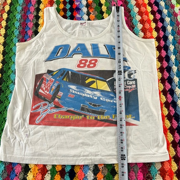 Vintage 1999 88 Dale Jarrett NASCAR Tank Top Single Stitch Sleeveless Fo… - Picture 9 of 15